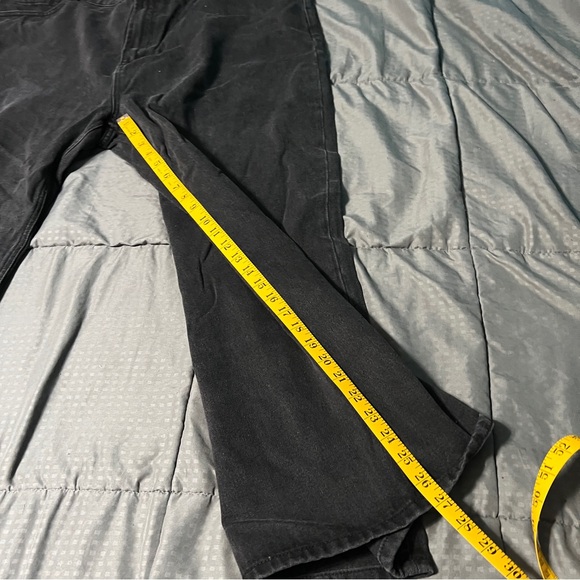 Shein Black Jeans Wide Leg Cotton Blend Women's Shein Size 4x Standard Size 2x - Picture 7 of 9